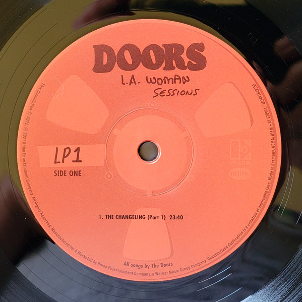 The Doors - L.A. Woman Sessions | Rhino Records (R1 670994) - 3