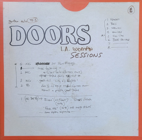The Doors - L.A. Woman Sessions | Rhino Records (R1 670994)