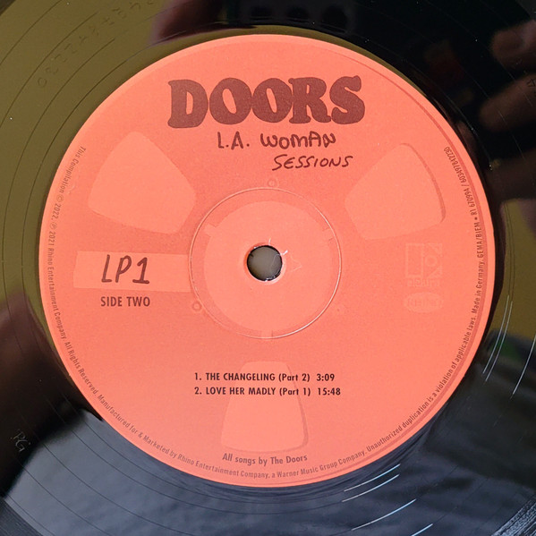 The Doors - L.A. Woman Sessions | Rhino Records (R1 670994) - 4