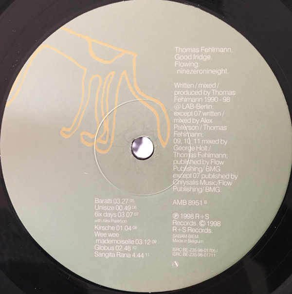 Thomas Fehlmann - Good Fridge. Flowing: Ninezeronineight. | Apollo (AMB 8951 LP) - 8