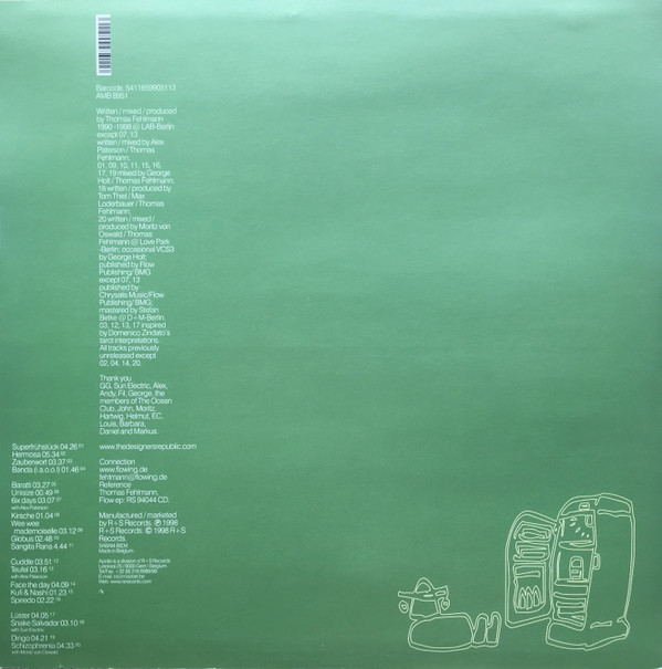 Thomas Fehlmann - Good Fridge. Flowing: Ninezeronineight. | Apollo (AMB 8951 LP) - 2