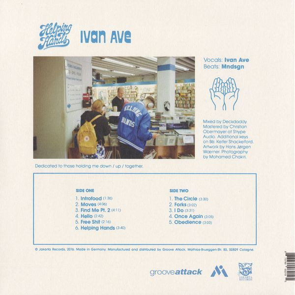 Ivan Ave - Helping Hands | Jakarta Records (JAKARTA095) - 2