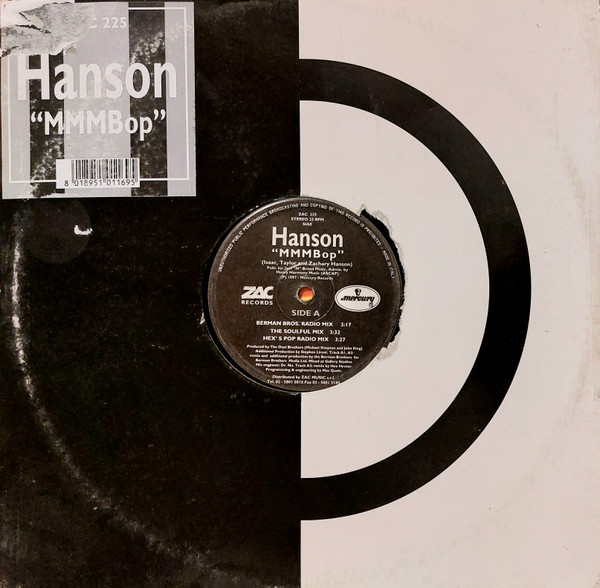 Hanson - Mmm Bop | Zac Records (ZAC 225)