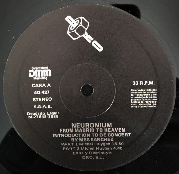 Neuronium - From Madrid To Heaven | DRO (4D-427) - 4 Neuronium - From Madrid To Heaven | DRO (4D-427) - 4