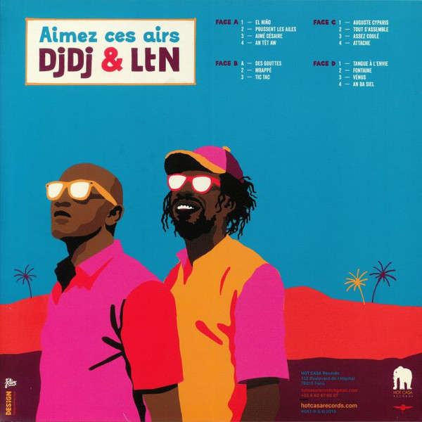 DjeuhDjoah & Lieutenant Nicholson - Aimez Ces Airs | Hot Casa Records (HC61LP) - 2
