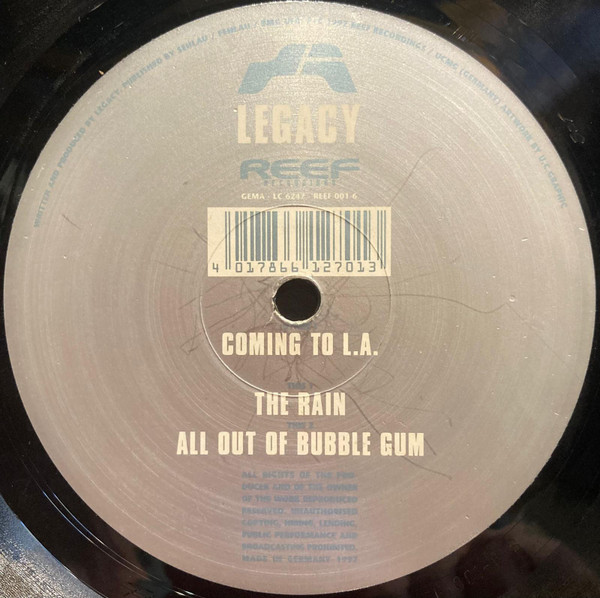 Legacy - Coming To L.A. | Reef Recordings (REEF001-6)