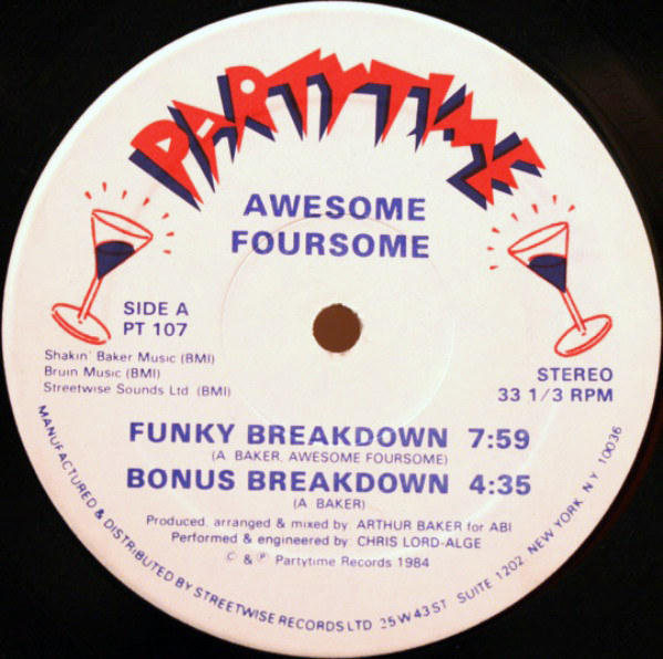 Awesome Foursome - Funky Breakdown | Partytime Records (PT 107)