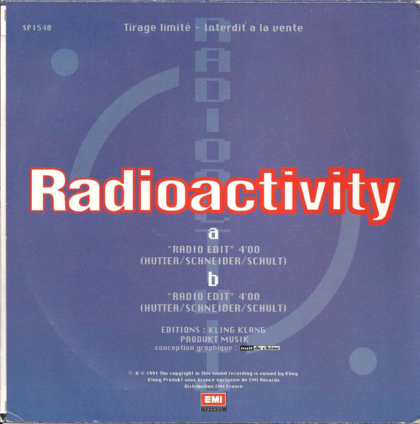 Kraftwerk - Radioactivity | EMI France (SP 1548) - 2 Kraftwerk - Radioactivity | EMI France (SP 1548) - 2