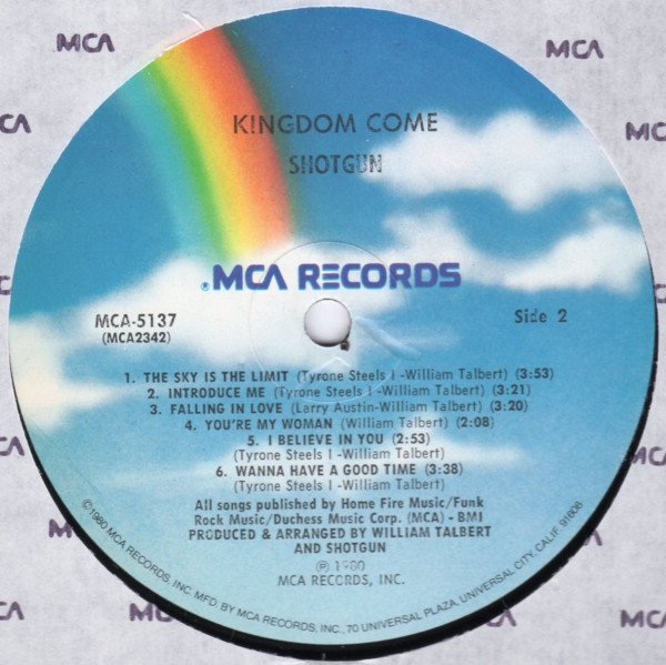 Shotgun - Kingdom Come | MCA Records (MCA-5137) - 4