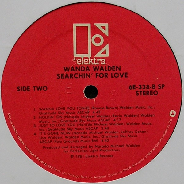 Wanda Walden - Searchin' For Love | Elektra (6E-338) - 4 Wanda Walden - Searchin' For Love | Elektra (6E-338) - 4