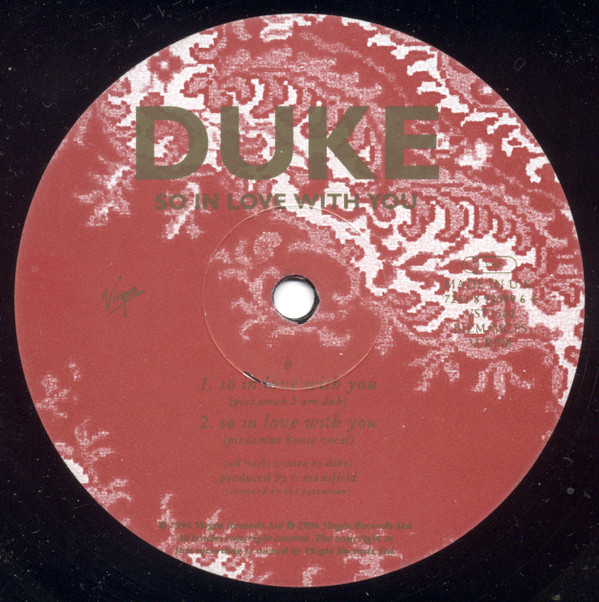 Duke - So In Love With You | Virgin (VST 1504) - 4