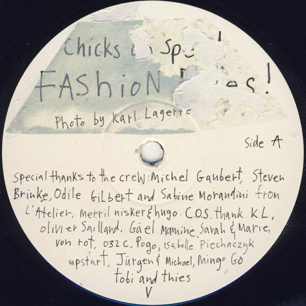 Chicks On Speed - Fashion Rules ! | Chicks On Speed Records (COSR008) - main