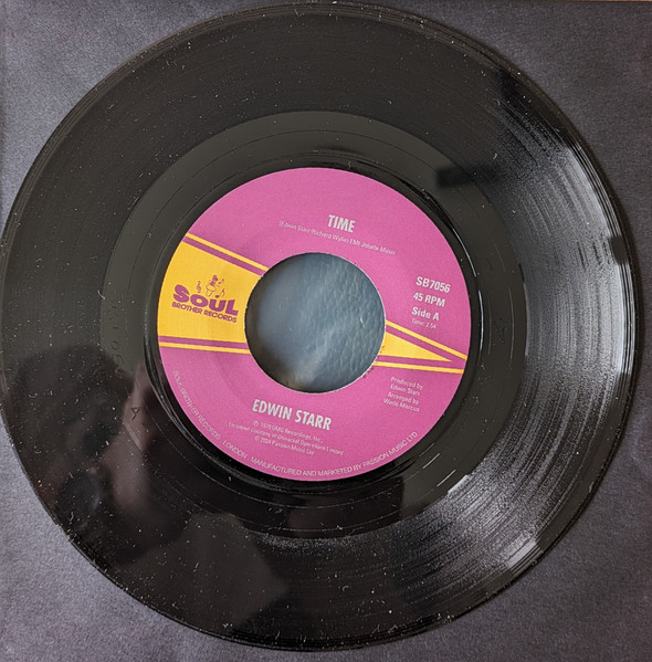 Edwin Starr - Time / Running Back And Forth | Soul Brother Records (SB 7056) - main