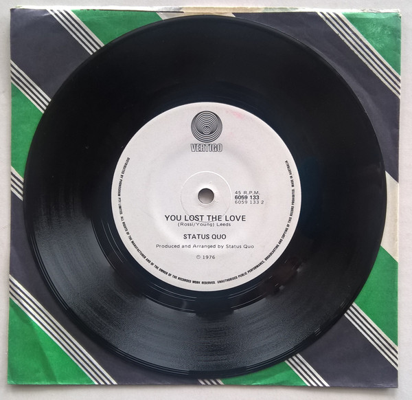 Status Quo - Rain | Vertigo (6059 133) Status Quo - Rain | Vertigo (6059 133)