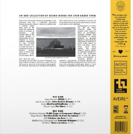 Various - New Chronologies Of Sound | VIC NIC (VN 003) - 2