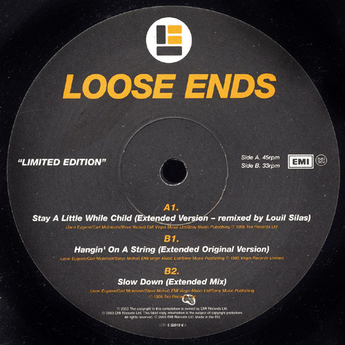 Loose Ends - Stay A Little While Child / Hangin' On A String / Slow Down | EMI (7243 5 52819 6 8)