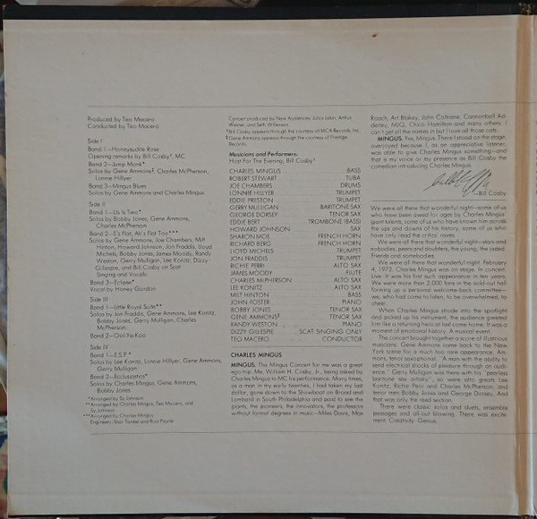 Charles Mingus - Charles Mingus and Friends In Concert | Columbia (KG 31614) - 2