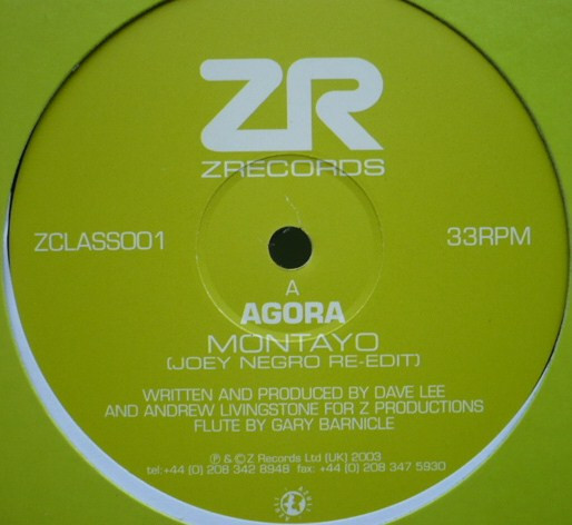 Agora / Doug Willis - Montayo / Get Your Own | Z Records (ZCLASS001)