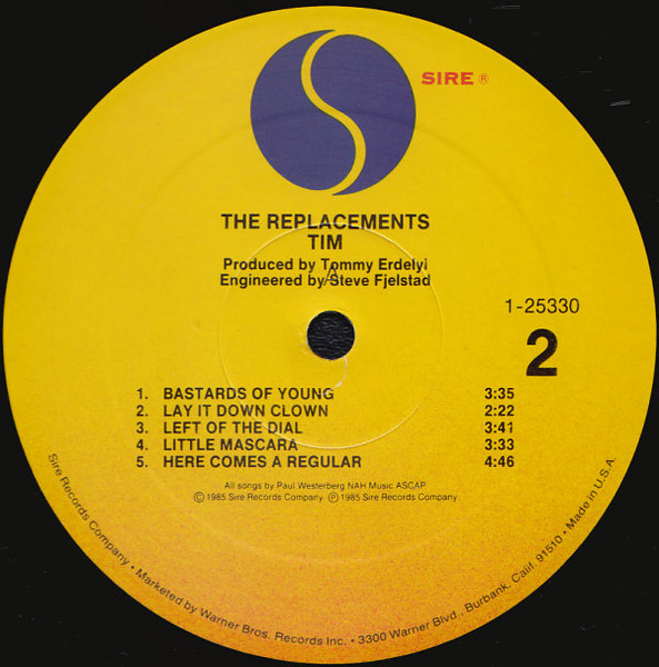 The Replacements - Tim | Sire (9 25330-1) - 4