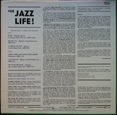 Various - The Jazz Life! | Barnaby Records (BR-5021) - 2