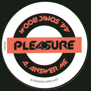 DJ Pleasure - Answer Me / Sonic Boom | Low Down Deep Recordings (LDDR005)
