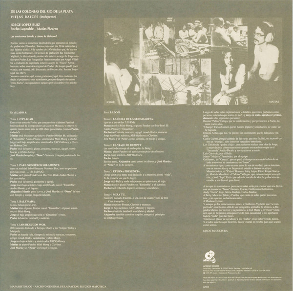 Viejas Raices - De Las Colonias Del Río De La Plata | Altercat Records (ALT013) - 3