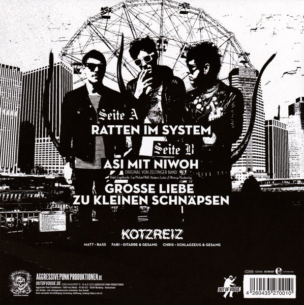 Kotzreiz - Die Stadt Gehört Den Ratten | Aggressive Punk Produktionen (AGP037-3) - 2