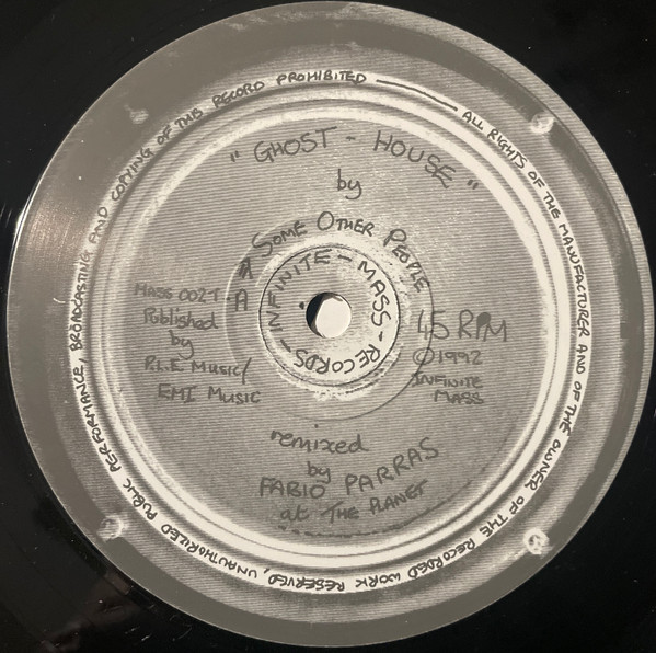 Some Other People - Ghost - House | Infinite Mass (MASS 002 T) - main