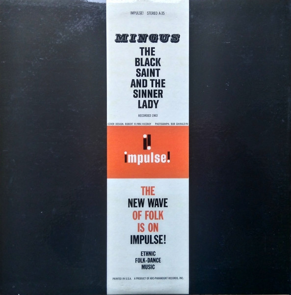 Charles Mingus - The Black Saint And The Sinner Lady | Impulse! (AS-35) - 3