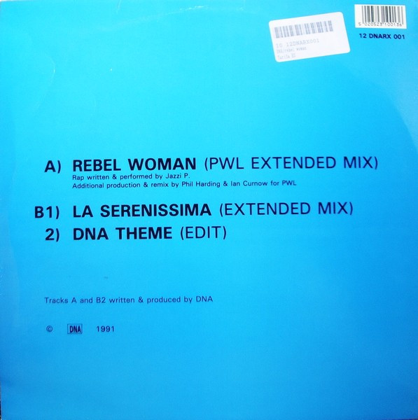 DNA - Rebel Woman | DNA Records (12 DNARX 001) - 2