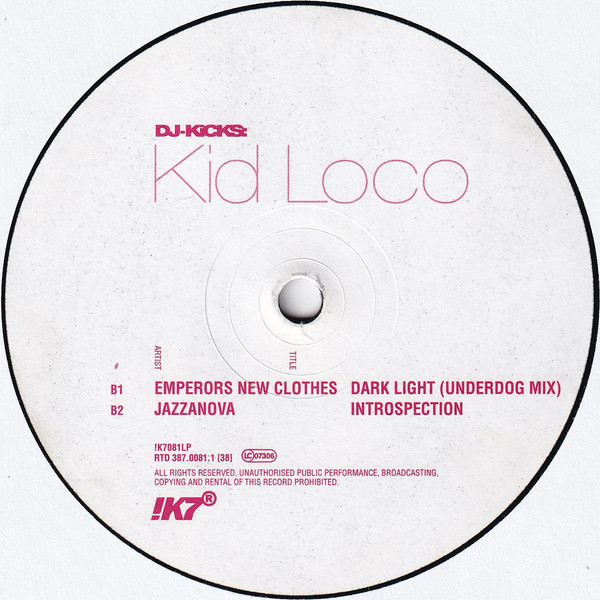 Kid Loco - DJ-Kicks: | !K7 Records (!K7081LP) - 4