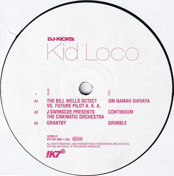 Kid Loco - DJ-Kicks: | !K7 Records (!K7081LP) - 3