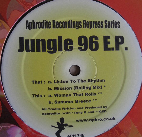 Aphrodite - Jungle 96 E.P. | Aphrodite Recordings (APH-074)