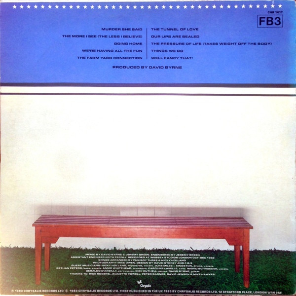 Fun Boy Three - Waiting | Chrysalis (CHR 1417) - 2