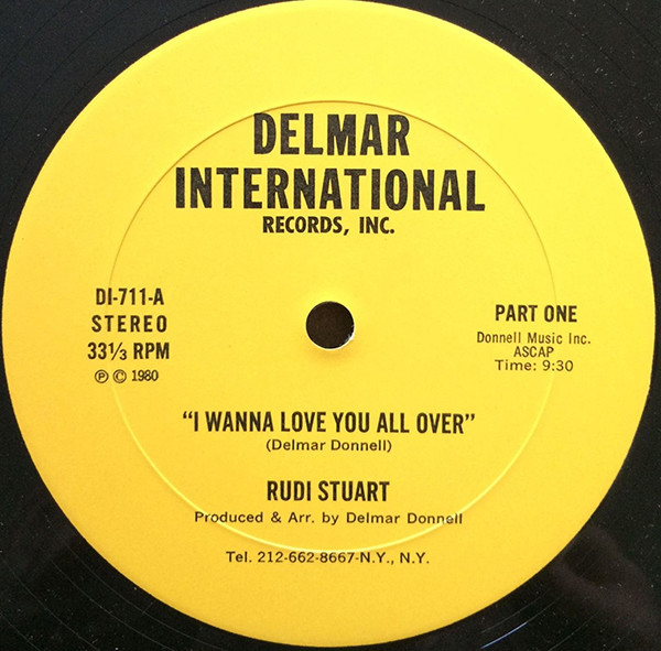 Rudi Stuart - I Wanna Love You All Over | Delmar International Records Inc. (DI-711)