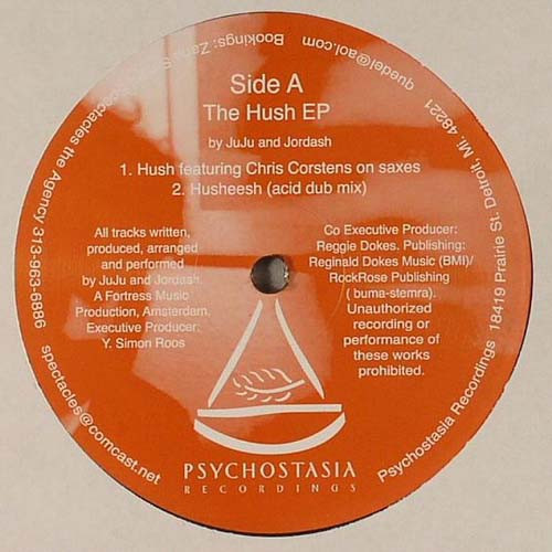 Juju & Jordash - The Hush EP | Psychostasia Recordings (PSY-008)
