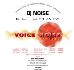 DJ Noise - El Cham | Voice-Noise Records (VNR-004) - main