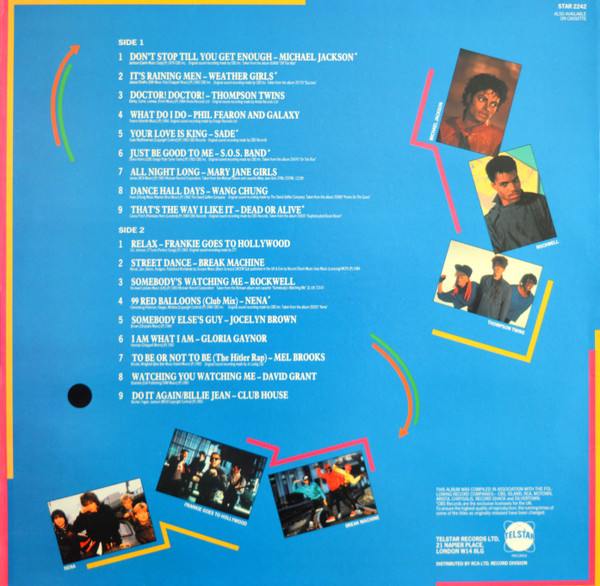 Various - Don't Stop Dancing (18 Electric Hits) | Telstar (STAR 2242) - 2