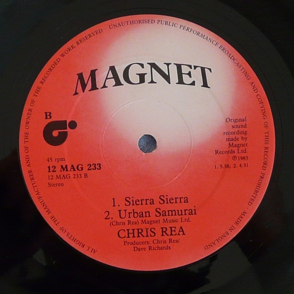 Chris Rea - Let It Loose | Magnet (12 MAG 233) - 4