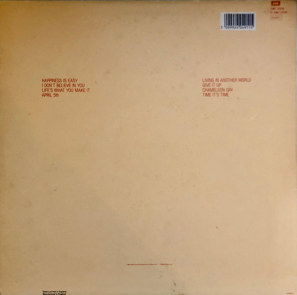 Talk Talk - The Colour Of Spring | EMI (EMC 3506) - 2 Talk Talk - The Colour Of Spring | EMI (EMC 3506) - 2