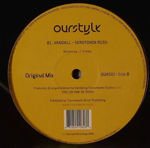 Vandall - Serotonin Rush | Ourstyle Recordings (OURS02) - 2