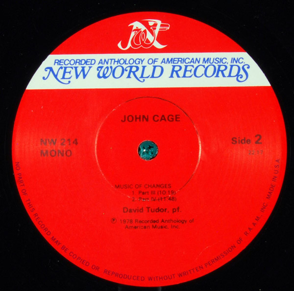 Harry Partch / John Cage - The Music Of John Cage And Harry Partch | New World Records (NW 214) - 4