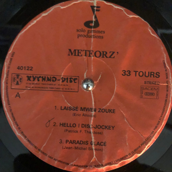 Meteorz' - Vol 1 | Rythmo-Disc (AD40122) - 3 Meteorz' - Vol 1 | Rythmo-Disc (AD40122) - 3