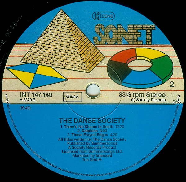 The Danse Society - The Danse Society | Sonet (INT 147.140) - 4
