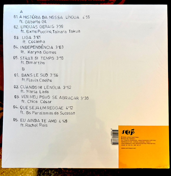 Lucas Santtana - Brasiliano | No Format (NØF 69 LP) - 2