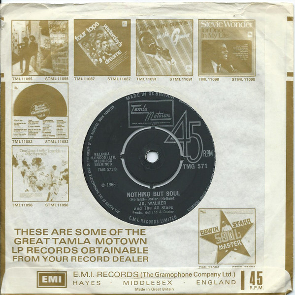 Junior Walker & The All Stars - How Sweet It Is (To Be Loved By You) | Tamla Motown (TMG 571) - 3 Junior Walker & The All Stars - How Sweet It Is (To Be Loved By You) | Tamla Motown (TMG 571) - 3