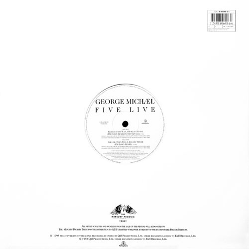 George Michael - Killer / Papa Was A Rollin' Stone (The PM Dawn Remixes) | Parlophone (12R 6340) - 2