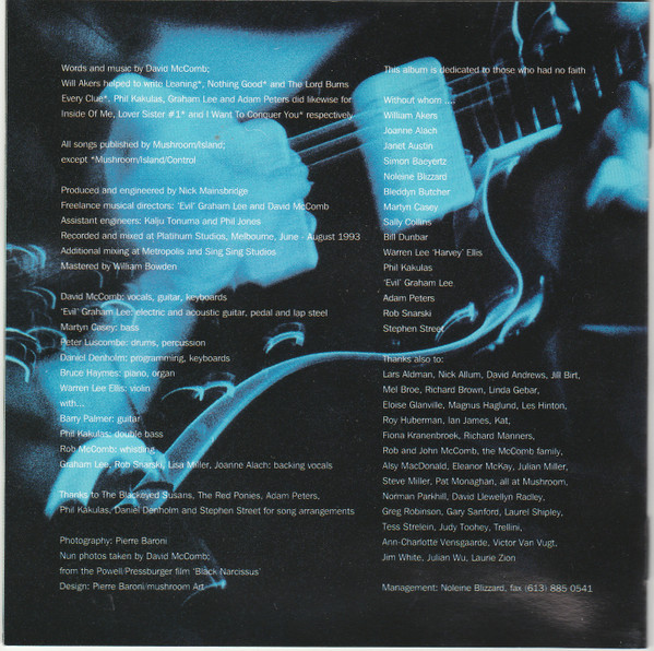 David McComb - Love Of Will CD | White (D31071) - 2