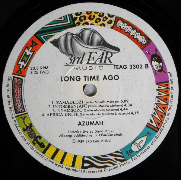 Azumah - Long Time Ago | 3rd Ear Music (TEAG 3302) - 4 Azumah - Long Time Ago | 3rd Ear Music (TEAG 3302) - 4