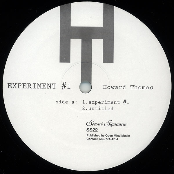 Howard Thomas - Experiment #1 | Sound Signature (SS22)